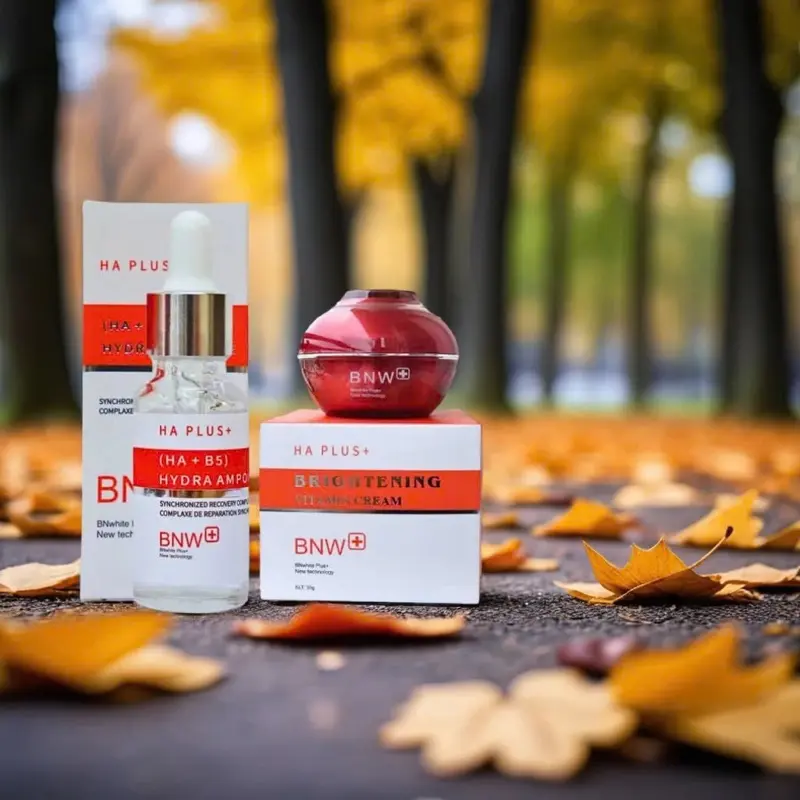 [CHÍNH HÃNG] Combo Kem Face & Serum BN White Mờ Nám, Tàn Nhang, Dưỡng Trắng Da Skincare Collagen 4