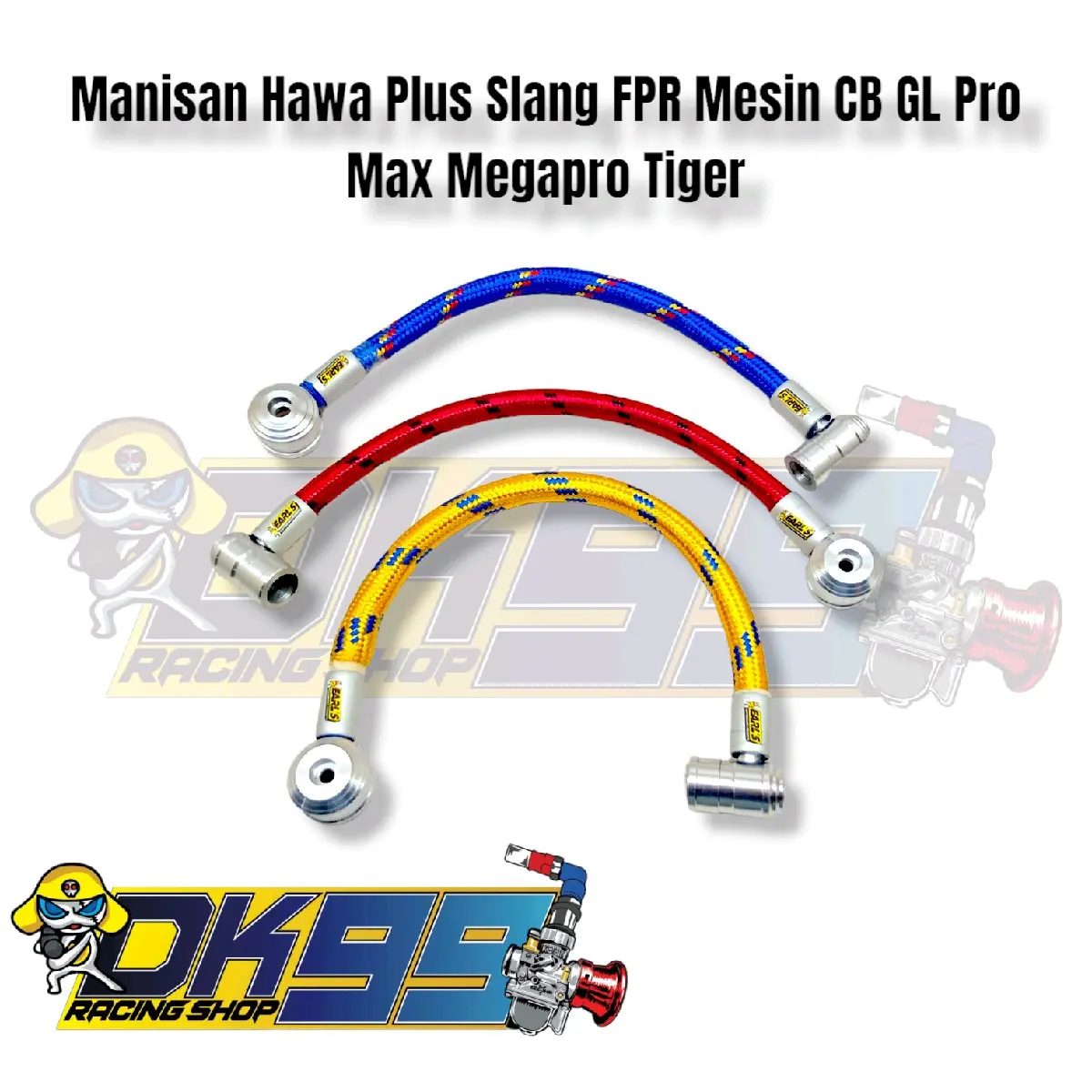 Pemanis manisan hawa emisi plus selang mesin CB GL Pro Max megapro Tiger manisan hawa atau pemanis hawa rangka CB GL MP Motorcycle