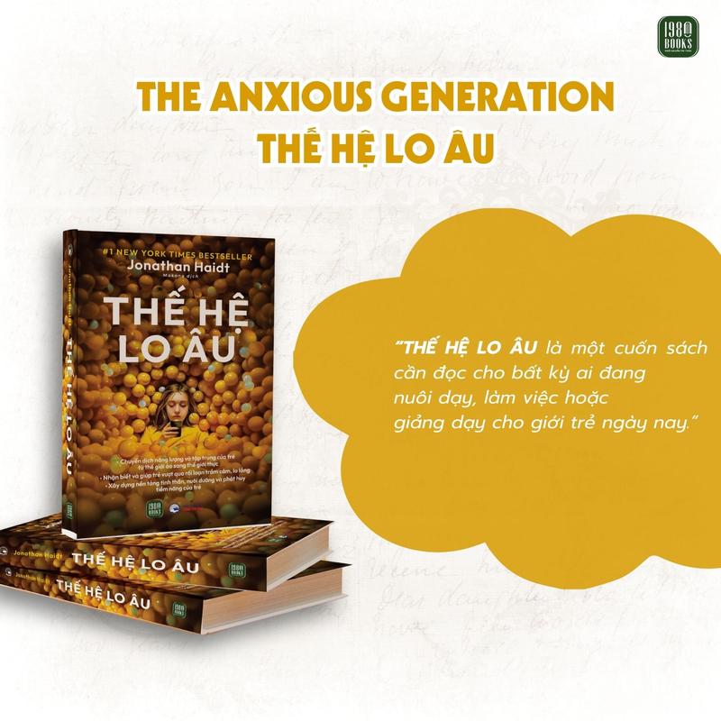 Sách - Thế Hệ Lo Âu - THE ANXIOUS GENERATION - 1980Books 2