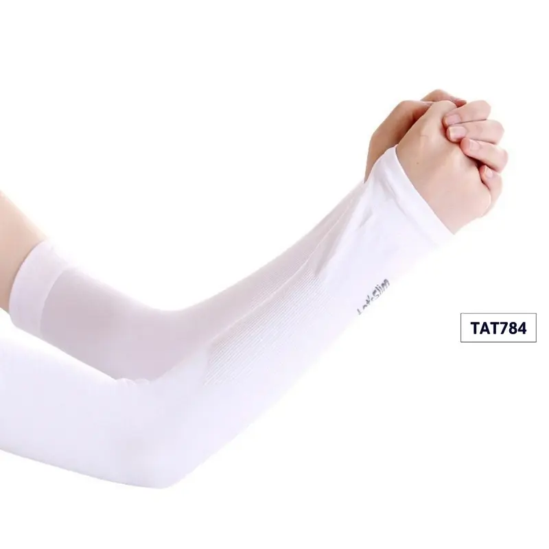 TAT784 Một đôi găng tay chống nắng Hàn Quốc xỏ ngón Let's Slim đủ màu dày dặn ngăn tia UV MiniCat 6