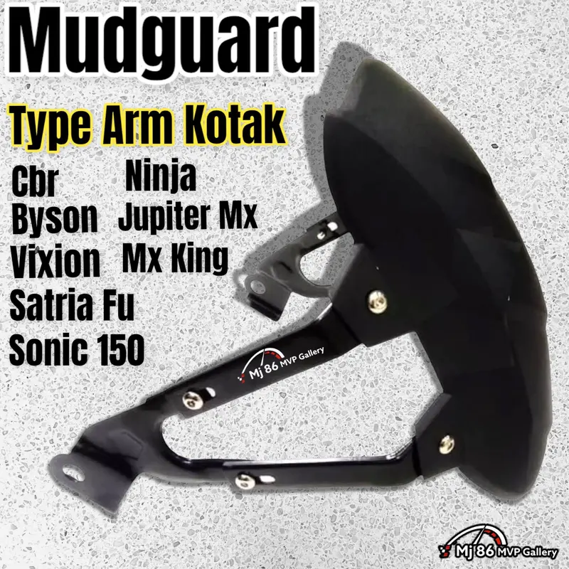 Mudguard Belakang Motor Vixion CB150R CBR150R MX King 150 GSX150 Byson Scorpio Satria FU 0