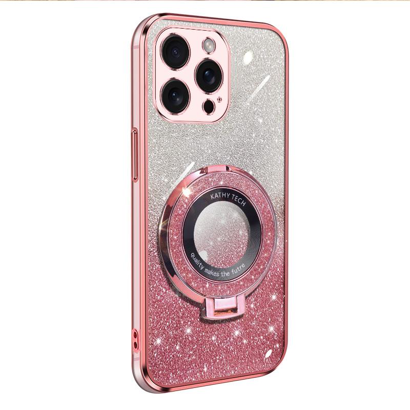 Product Introduction of For Samsung Galaxy A15 4G A15 5G A25 A35 A55 Case with Electroplated Stand Bracket Fashion Luxury Glitter Phone Cases Clear Soft TPU Silicone Shockproof Protective Back Cover Camera Protect Casing 7