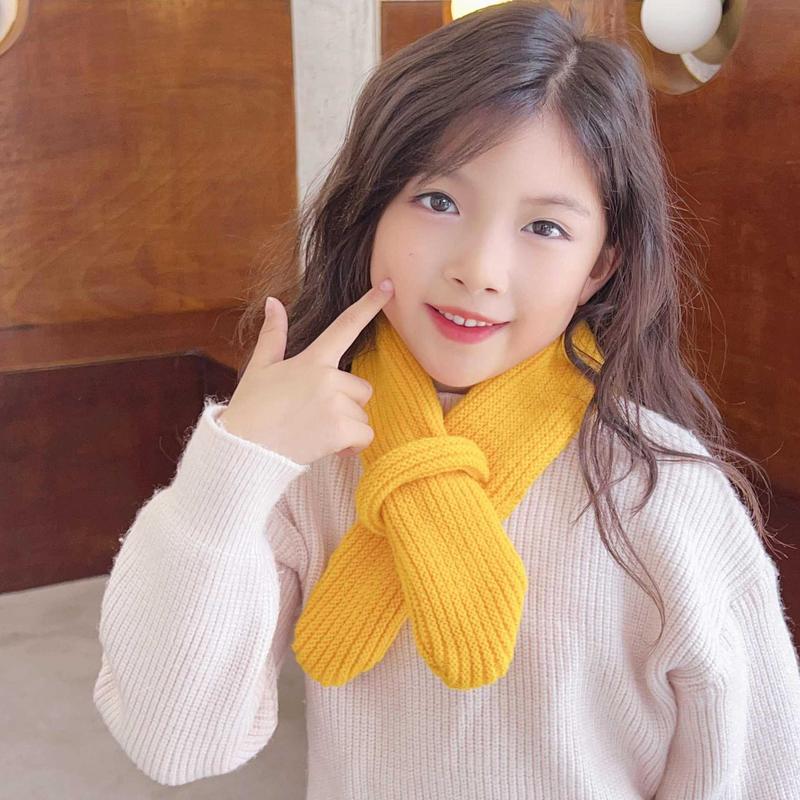 Winter Baby Scarf Soft Warm Knitted Kids Scarves for Girls Boys Candy Children Scarfs Toddler Neck Warmer Infant Acccessories 7