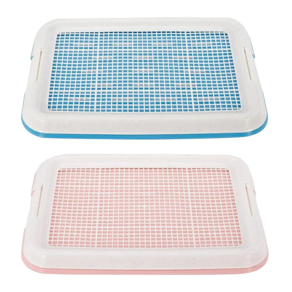 Dog Potty Toilet Training Tray Potty Trainer Corner for Small Size Dogs
