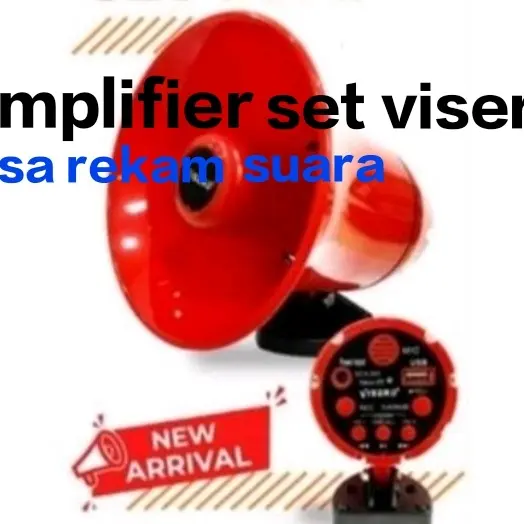 Pedagang Keliling Visero VAM 11 Toa Bluetooth Speakers