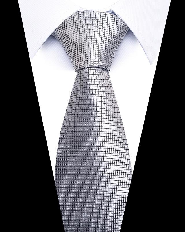 Product Introduction of 58 Styles High-quality Wedding Ties for Men Fashion New Style Blue Strip Print Neckties Daily Office Apparel Accessories Gift for Man 16