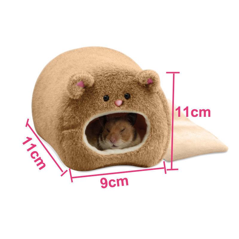 Giường Ấm Áp Mềm Mại Cho Chuột Hamster Võng Cho Chuột Lang Cho Lợn Và Sóc Đồ Chơi Thú Cưng Mùa Đông Nhà Lồng Hamster Ngôi Nhà Treo Giường Nhà Thích Hợp Cho Động Vật Chuột Và Chuột Với Tổ Và Đệm