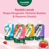 Gambar [Bundling 4] Greenfields Yogurt Pouch Strawberry 110gr - Fresh Yogurt for Daily Healthy Snack dari Greenfields Indonesia Kota Bogor 3 Tokopedia