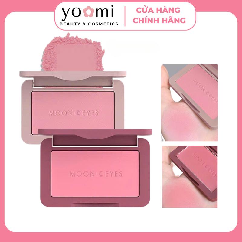 [MUA 2 TẶNG CỌ MÁ HỒNG FREESHIP QUÀ TẶNG ĐƠN 360K] Phấn Má Hồng Moon eyes Color Dạng Bột Romantic Collector Ins Matte Phấn Mịn Lì Lâu Trôi Trang Điểm YOOMI Cosmetics Mỹ Phẩm  phấn  má naming má hồng má  hồng mooneyes la03 pr04 rd01