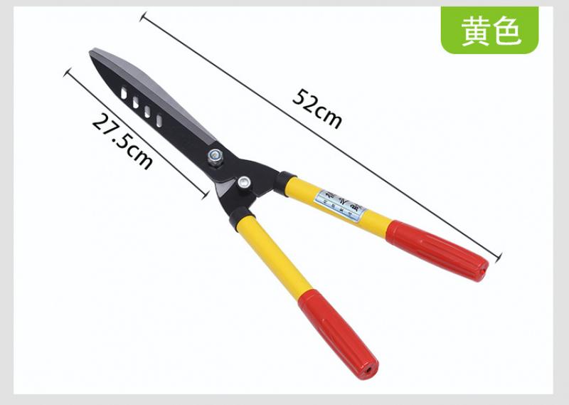 Product Introduction of Dezhizhu Green Bamboo Scissors Iron Handle Lawn Shears Manganese Steel Pruning Shear Hedge Shears Gardening Holly Scissors Tea Scissors Pruning Tool 11
