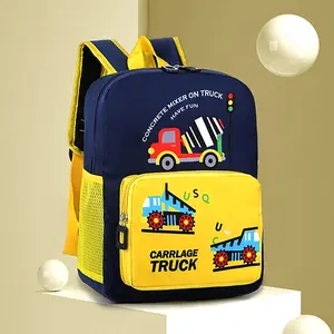 Tas Ransel Anak Sekolah TK SD PAUD Motif Carrlarge TRUCK Premium Sablon DTF Fashion