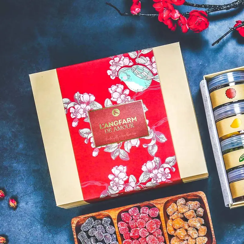 Set quà Langfarm De Amour, màu ngẫu nhiên dùng tặng Tết hoặc những dịp đặc biệt