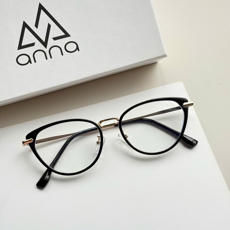 Gọng kính thời trang và cận ANNA dáng mắt mèo cá tính