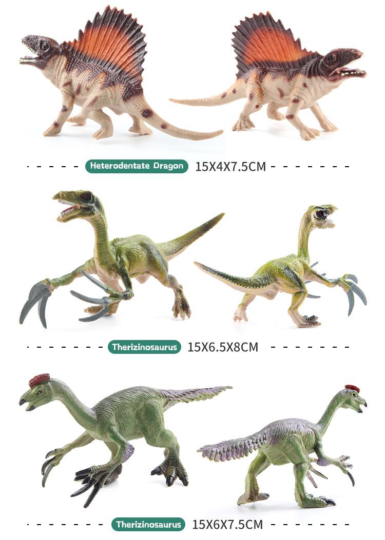 Product Introduction of Jurassic dinosaur model, kids toy, small dinosaur Model, multi Stegosaurus and Triceratops decoration, suitable for decoration, animal dinosaur theme 27
