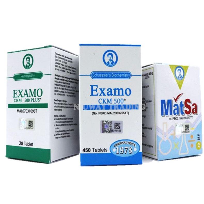 EXAMO CKM 500/ 500 PLUS / MATSA Original Brain Booster Supplement ...