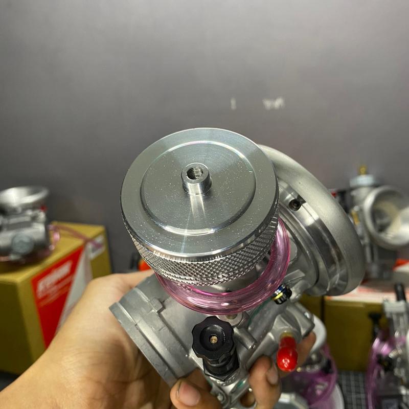 TUTUP SKEP CNC  PWK SUDCO AS/BESAR 33 - 34 - 35 - 36 - 38 - 40 - 42 Motorcycle Karbu Air Strike Piston 4