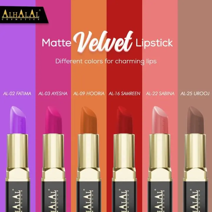 AL-28 ESHAL MATTE VELVET LIPSTICK 5