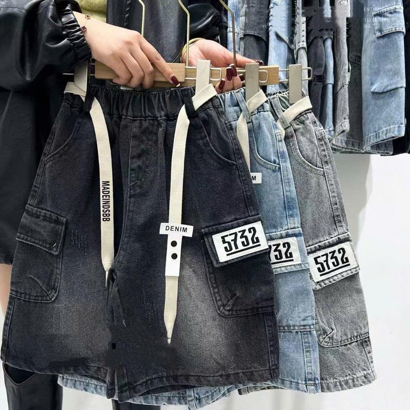 (Kho sỉ mẹ Táo) 18-60kg. Quần short jean chất mềm, đẹp cho bé trai