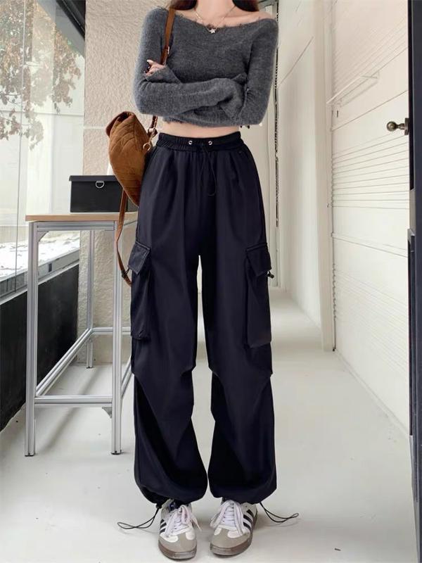 Quần jogger KAKI nữ Bigsize bo gấu lưng thun _Quần KAKI lưng cao 4 MÀU Sport