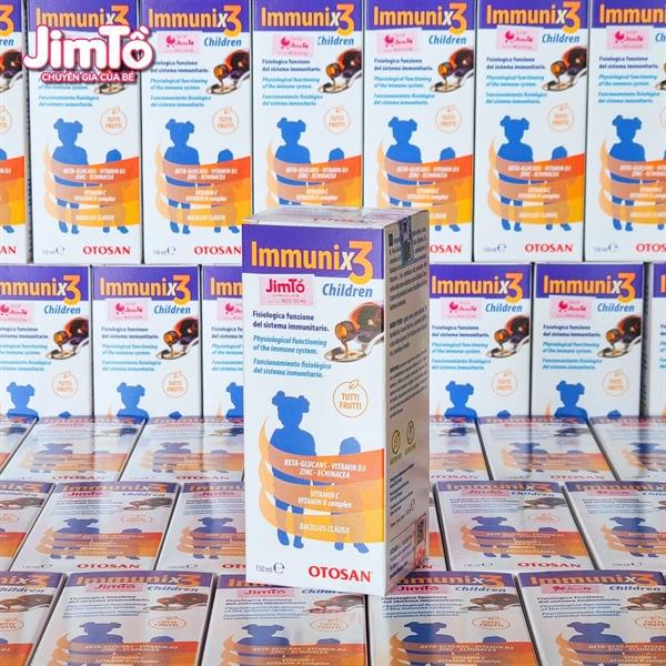 [Chính hãng ] Siro Immunix3 Children hỗ trợ tăng cường đề kháng