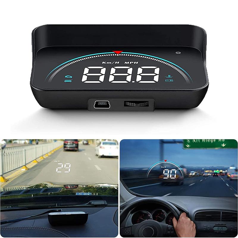 HUD M7 - Thiết Bị Hiển Thị Kính Lái Ô Tô Phụ Kiện Gps