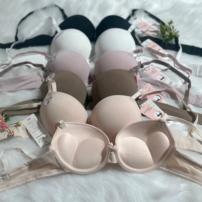 combo 3 áo ngực nữ . áo lót nữ có gọng trơn , nâng ngực 4 phân (copa) cao cấp , hàng xuất Mỹ ( mã Y06) cao cấp Bra Nữ Top