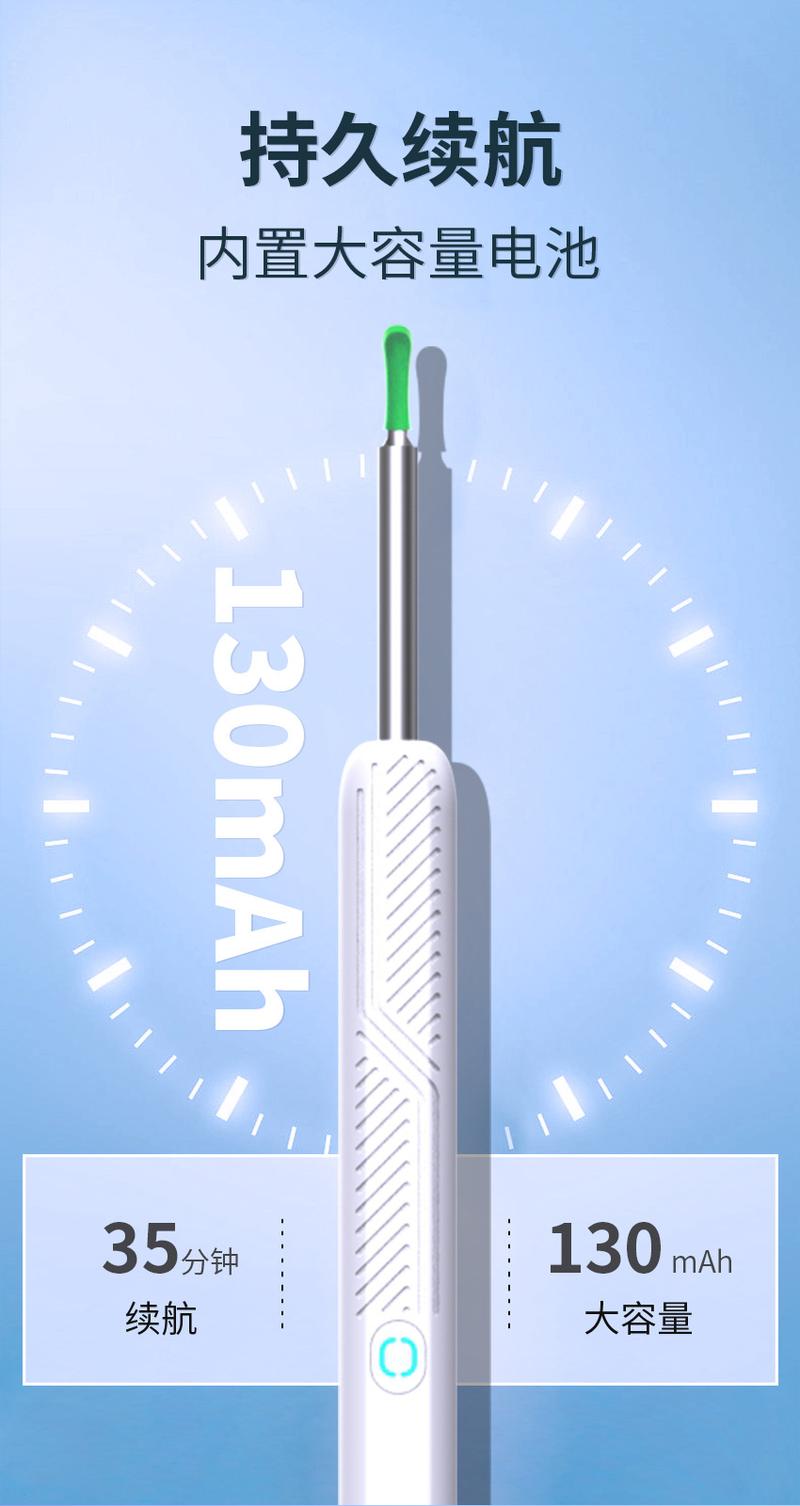 Product Introduction of Dụng Cụ Ngoáy Tai WiFi Không Dây, Camera Otoscope, Ống Nghe, Phát Sáng, Làm Sạch Ráy Tai, Kiểm Tra Răng Miệng, Chăm Sóc Sức Khỏe, Máy Làm Sạch Tai 25
