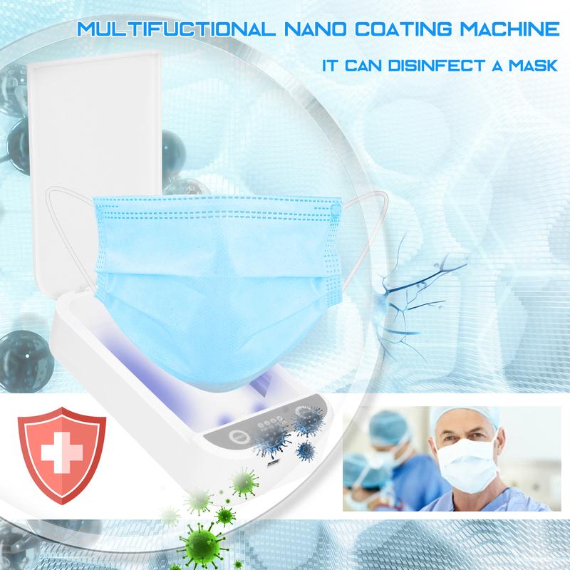 Product Introduction of Portable UV Phone Sanitizer for Multi-functional Disinfection 16