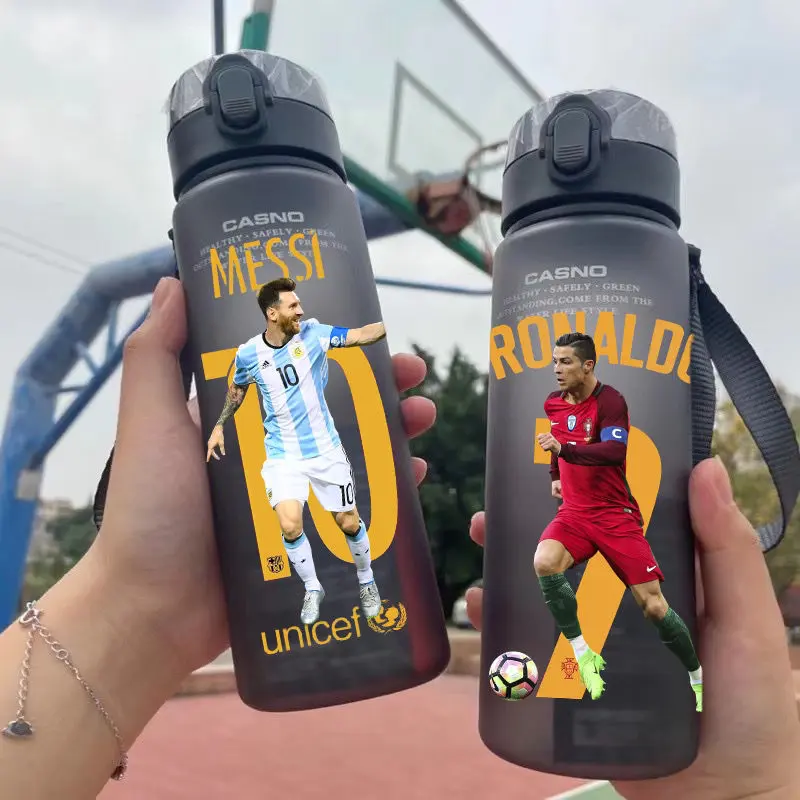 Football Cup C Ronaldo Massey MBA Pene Marneymar Plastic Sports Cup