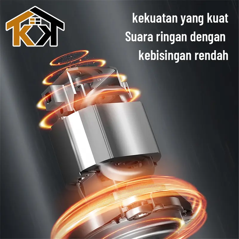 (KK) Wadah Pisau Blender Chopper 2L Mesin Penggiling Daging Stainless Steel 3