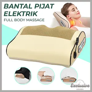 [XGoods] Bantal Pijat 8 Bola Massage Pillow / Bantal Pijat Leher Punggung Bahu Dan Tulang Belakang Terapi Tubuh