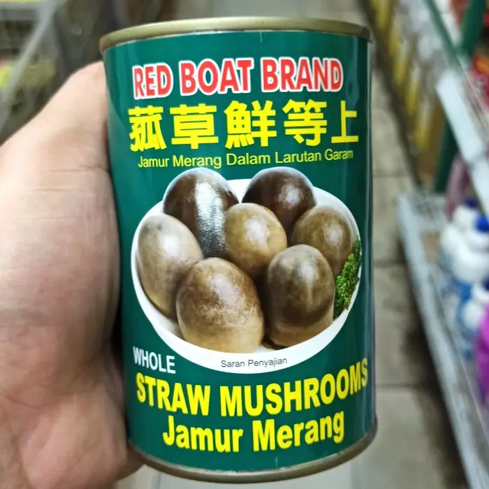 Jamur Merang Kaleng Whole Straw Mushrooms 425gr 2
