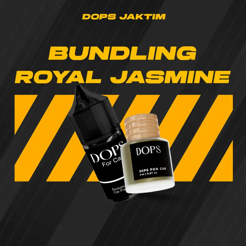DOPS Jaktim Bundling Gantung & Refill for Car | Parfum Mobil Gantung & Isi Ulang 30ml l Pewangi Segar Kendaraan Anti Mual 5