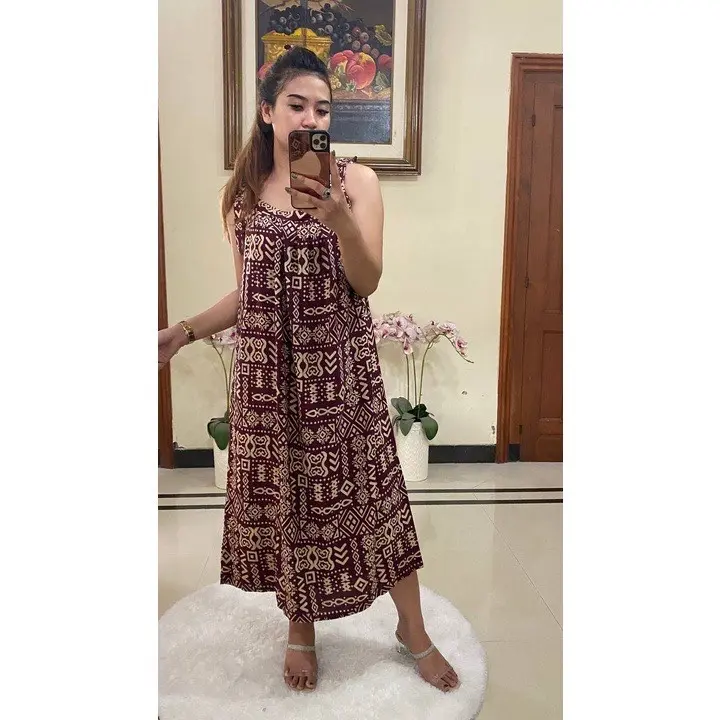 RDP Daster Rayon Panjang  Midi Tali Pundak LD 120 Asmat 1