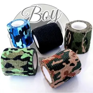 Magic Cover Grip Tattoo - Gulungan Handle Tattoo Black & Army