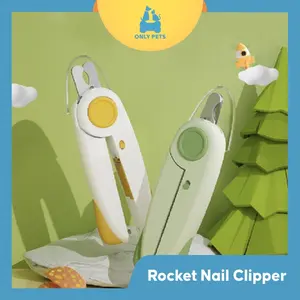 ONLY PETS Rocket Pet Nail Clipper with LED Gunting Kuku Kucing Anjing