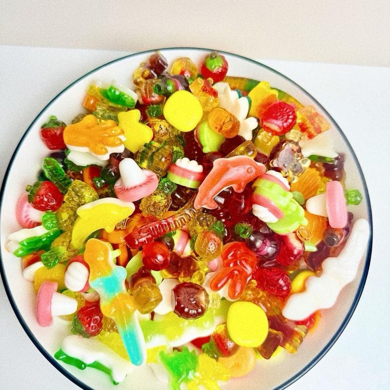 Tặng Quà 1 kí Kẹo Dẻo Chip Chip Hương Trái Cây tự nhiên - Hương vị tuyệt vời snack food