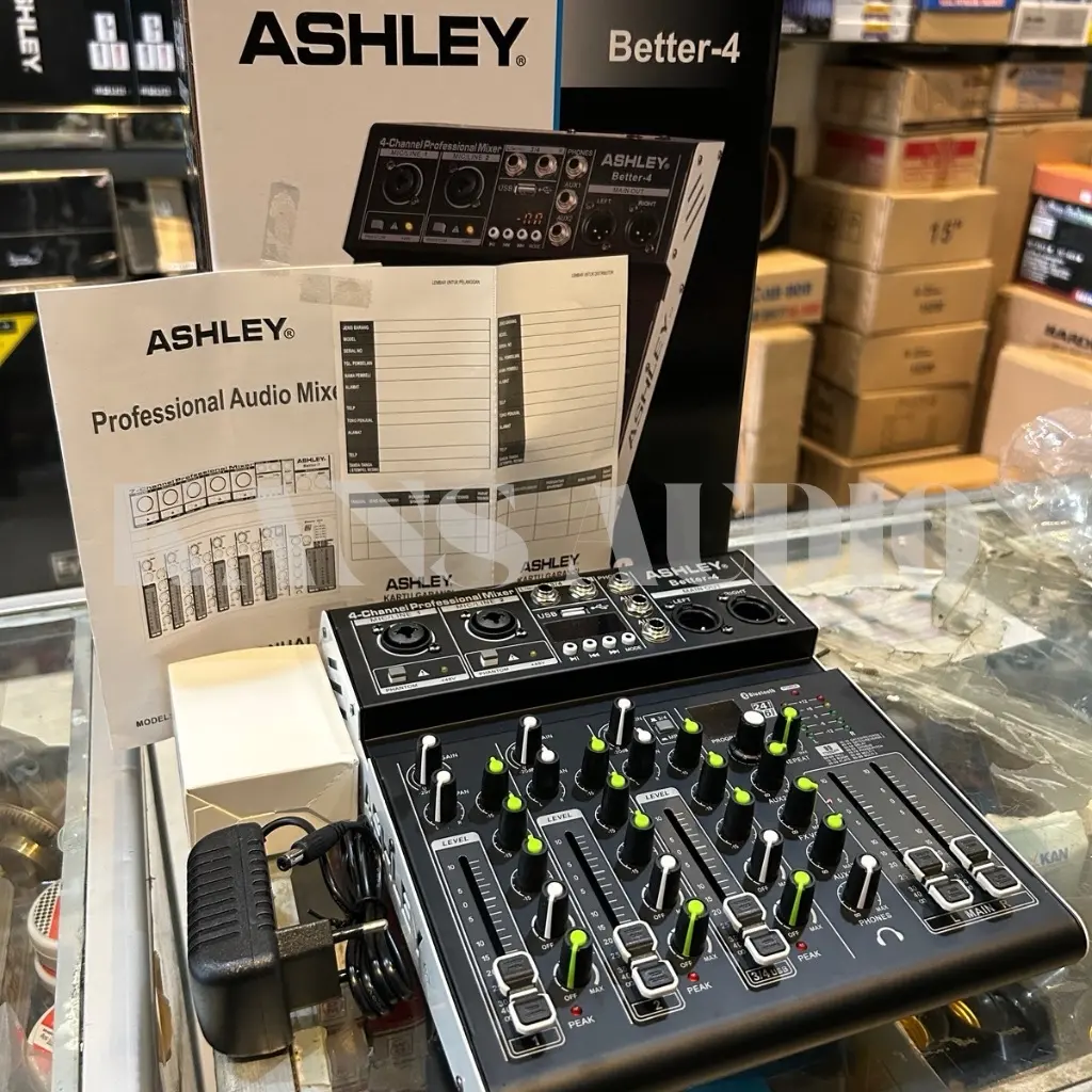 Mixer Ashley Better4 Better 4 baru 2023 effect 99dsp Original Monitor Pc