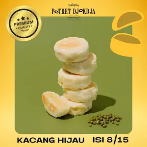 BAKPIA KACANG IJO PREMIUM - BAKPIA POTRET DJOKDJA OLEH OLEH KHAS JOGJA