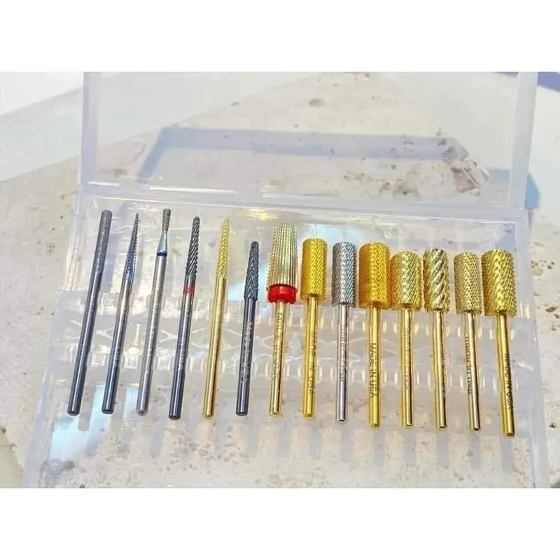 Hộp đựng đầu mài hình chữ nhật - hộp cất giữ đầu mài nhỏ gọn tiện lợi 2