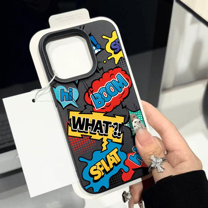 Truyện tranh phong cách graffiti cho iPhone17 16 15 trường hợp iPhone14 16…
