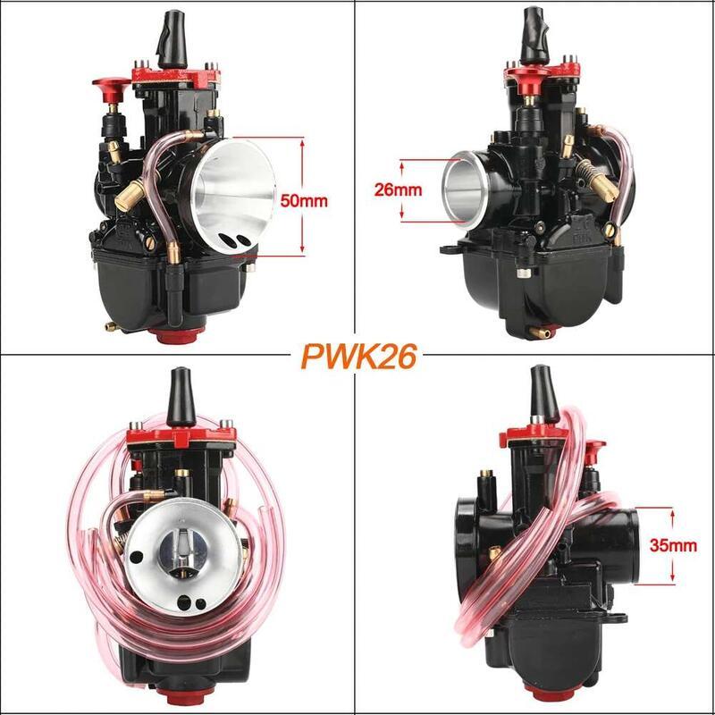 Product Introduction of High Performance Universal Modification Motorcycle Carburetor 21mm 24mm 26mm 28mm 30mm 32mm 34mm PWK Power Jet Carburettor Carb 28