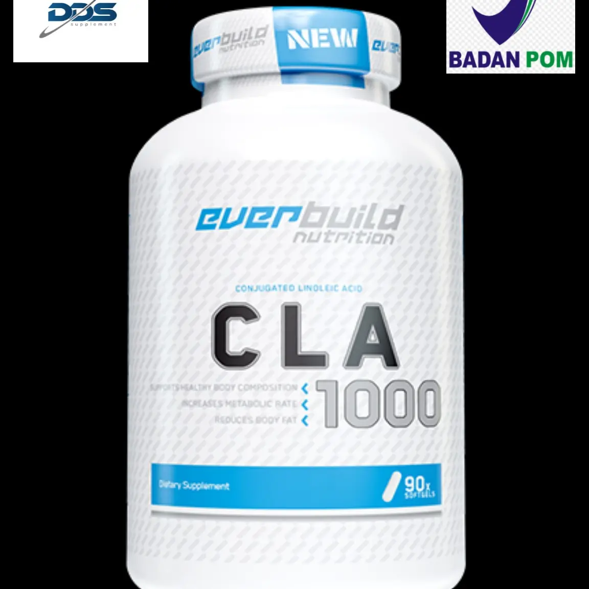 Everbuild nutrition cla 1000 90capsule cla eb