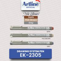 Gambar ARTLINE Drawing System Pens EK-2305 - BLACK dari Artline Indonesia Kota Surabaya 4 Tokopedia