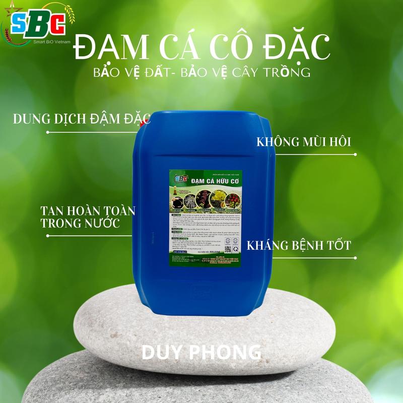  Phân bón hữu cơ Đạm cá cô đặc DH can 20l - Duy Phong 