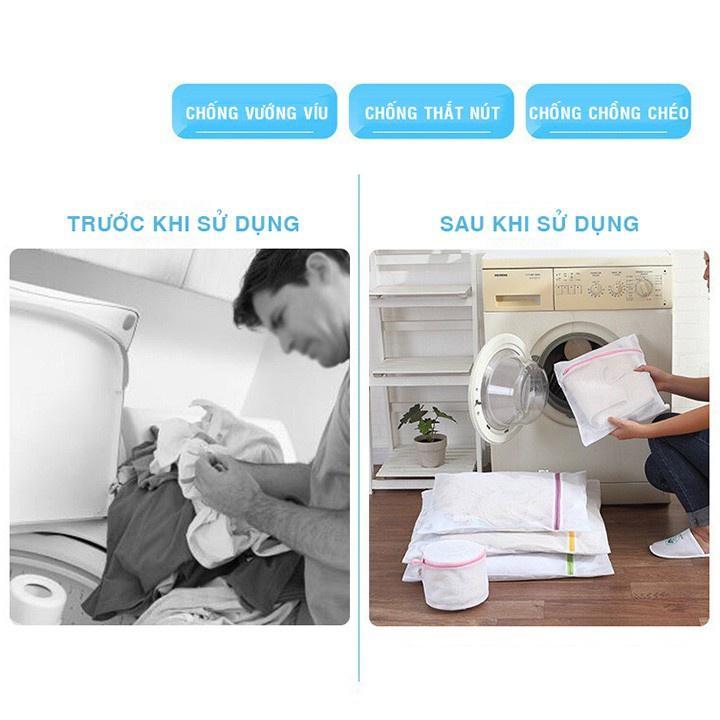Túi Lưới Giặt Đồ Cho Máy Giặt, Túi Giặt Cao Cấp Vải Mịn [ HCM ] 2