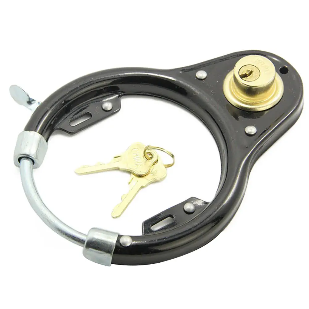 Swazsdk Bicycle U Shape Bike Cycle Wheel Scooter Motorbike Security Lock with 2 Keys