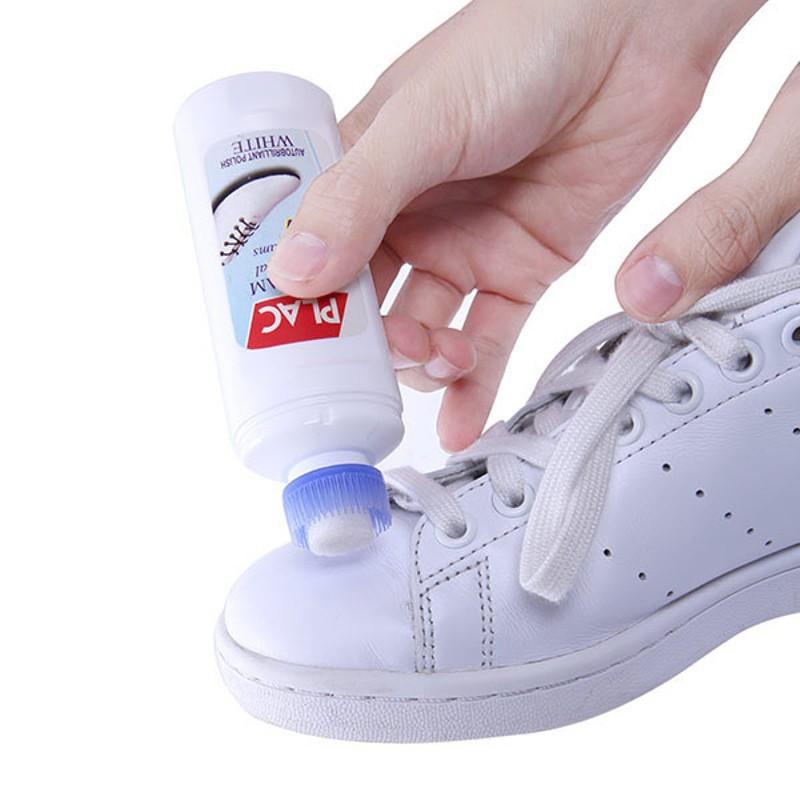 Chai tẩy trắng giày - lọ tẩy ố giày dép - nước tẩy trắng giày dép túi xách (PLAC01), lọ đánh giày vệ sinh giày trắng 2