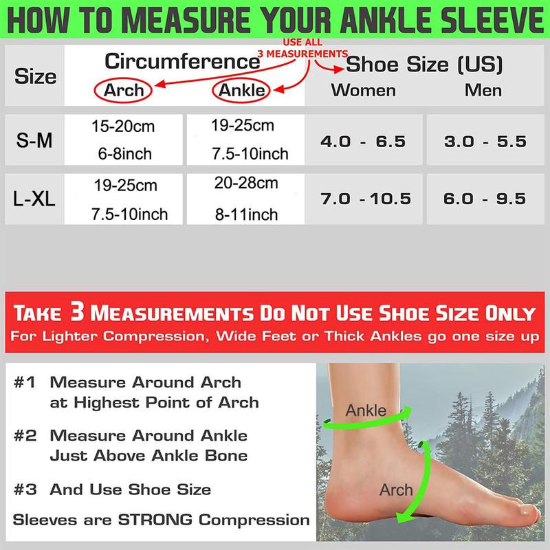 Product Introduction of Breathable Nylon 80% Spandex 20% Ankle Compression Sleeve - All-Season Support for Men and Women - Hand Wash Only Heel Protector 13