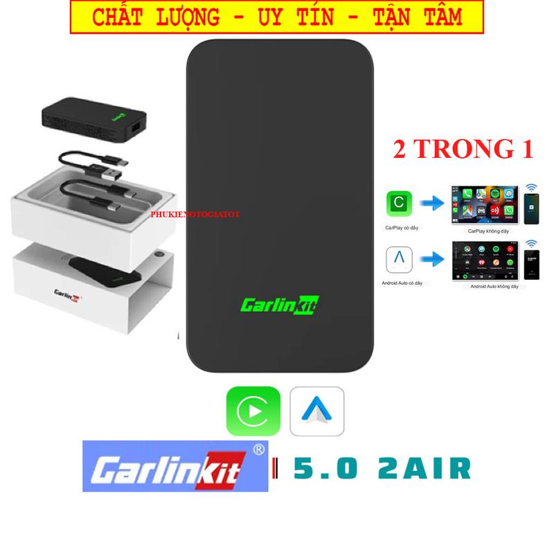 Carlinkit 5.0 2Air Chuyển Đổi Apple Carplay Không Dây + Android Auto Không Dây 2 Trong 1 Cho Xe Ô Tô